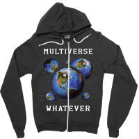 Parallel Dimension Astrophysics Astronomy Quantum  Zipper Hoodie | Artistshot