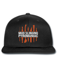 Mud Slinging Pyromaniac Pottery Ceramics 5 Printed Hat | Artistshot