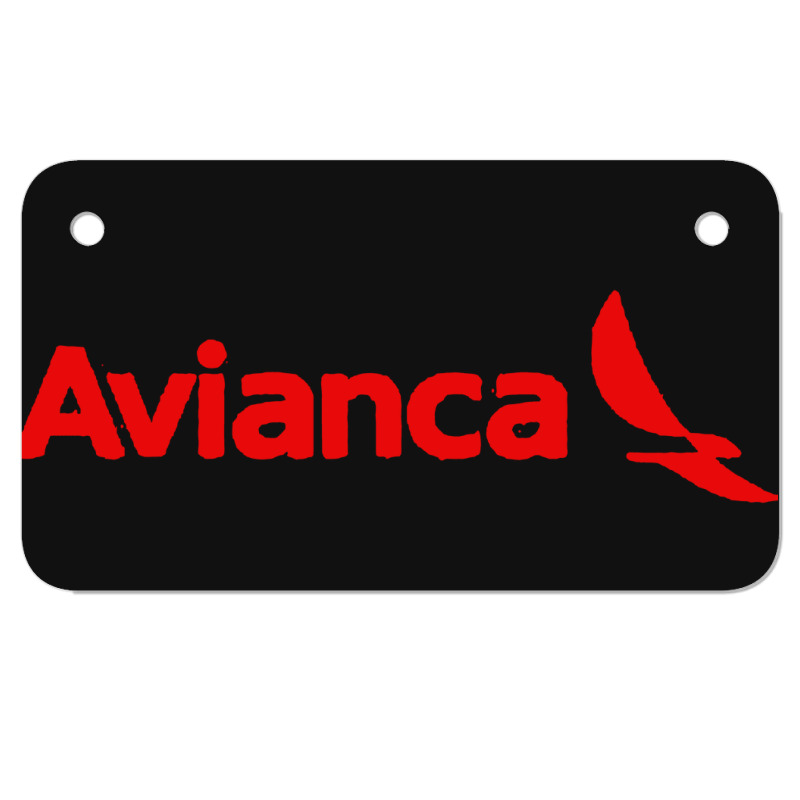 Avianca Motorcycle License Plate | Artistshot