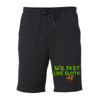 Sail Fast Live Slot Sail Crew Sailor Sloth Sail Fleece Short | Artistshot