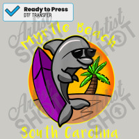 Myrtle Beach South Carolina Dolphin Vacation Design Souvenir Dtf Transfer | Artistshot