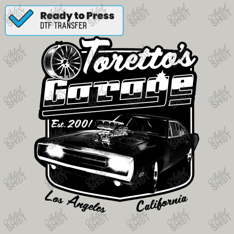 Toretto's Garage   Los Angeles DTF Transfer by mattyyboydeq | Artistshot