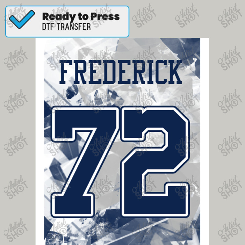 Travis Frederick DTF Transfer by mattyyboydeq | Artistshot