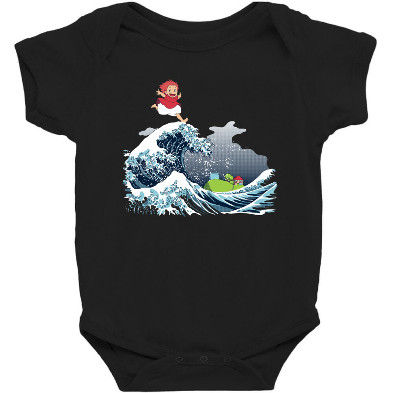 Studio Ponyo Baby Bodysuit by mazikos | Artistshot