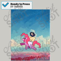 Aphmau Zane Pink Pony Poster Dtf Transfer | Artistshot