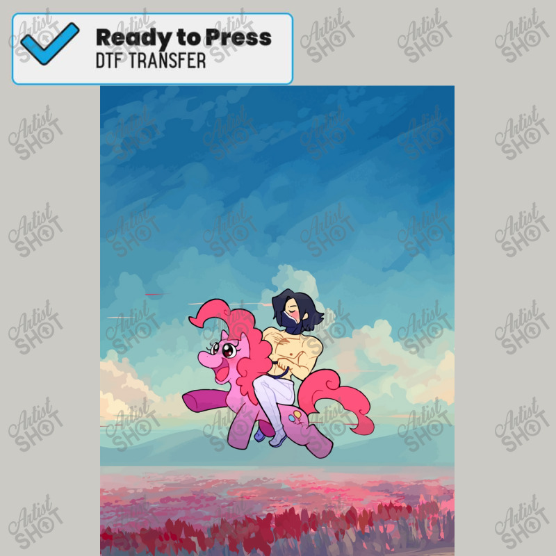 Aphmau Zane Pink Pony Poster Dtf Transfer | Artistshot