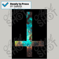 Green Galaxy Inverted Cross Poster Copy Dtf Transfer | Artistshot