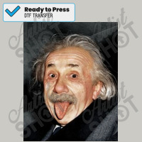 Funny Albert Einstein  Poster Dtf Transfer | Artistshot