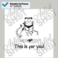 Funny Cat Illustration Loving Funny Poster Dtf Transfer | Artistshot