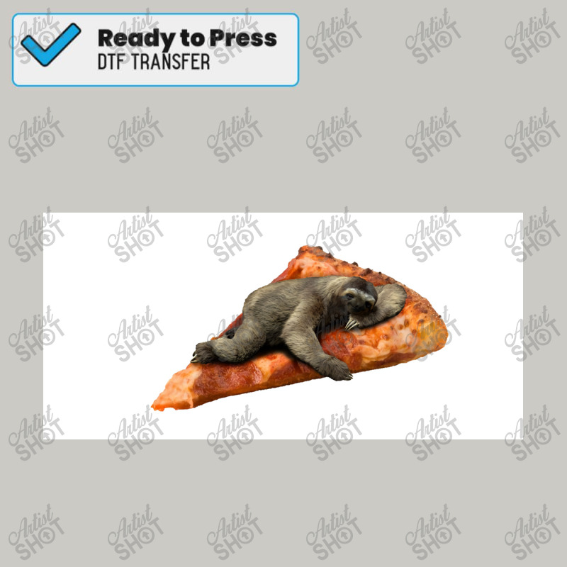 Pizza Sloth Poster Dtf Transfer | Artistshot