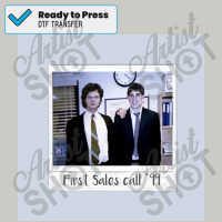 Jim And Dwight First Sales Call Polariod Poster Copy Dtf Transfer | Artistshot