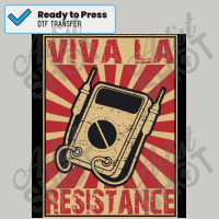 Funny Vintage Viva La Resistance Retro Color Woodblock Design Poster C Dtf Transfer | Artistshot