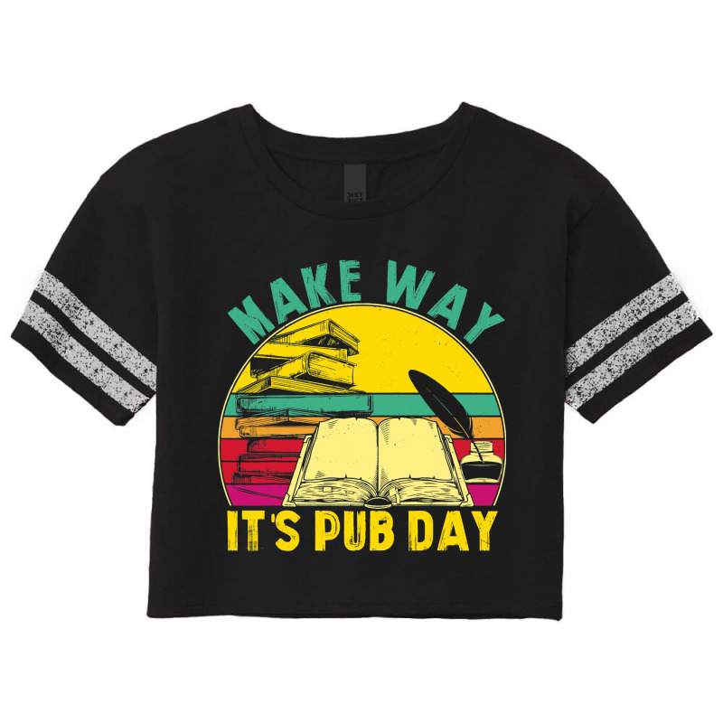 Novel Writer Pub Day Just Published Author Publish Scorecard Crop Tee by GrayceMeekin | Artistshot