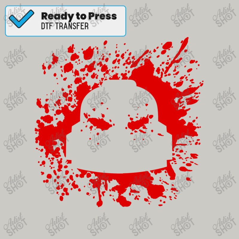 Headshot (red) DTF Transfer by jerikergesto | Artistshot