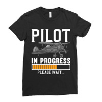 Pilot Art Men Women Airline Future Pilot Aviation  Ladies Fitted T-shirt | Artistshot