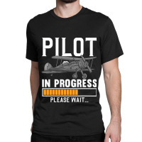 Pilot Art Men Women Airline Future Pilot Aviation  Classic T-shirt | Artistshot