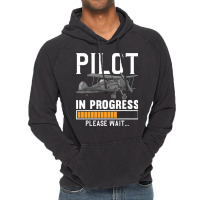 Pilot Art Men Women Airline Future Pilot Aviation  Vintage Hoodie | Artistshot