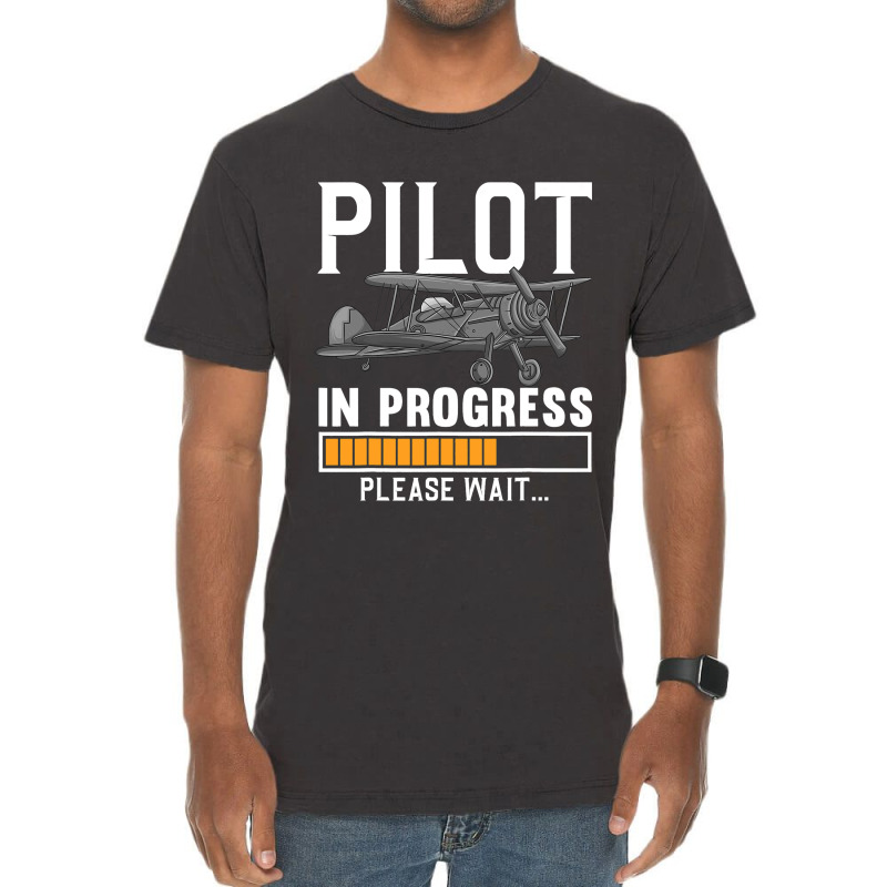 Pilot Art Men Women Airline Future Pilot Aviation  Vintage T-shirt | Artistshot