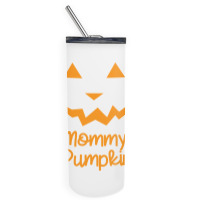 Mommy Pumpkin Halloween Family Matching Pumpkin Mom Lover Sweatshirt Skinny Tumbler | Artistshot