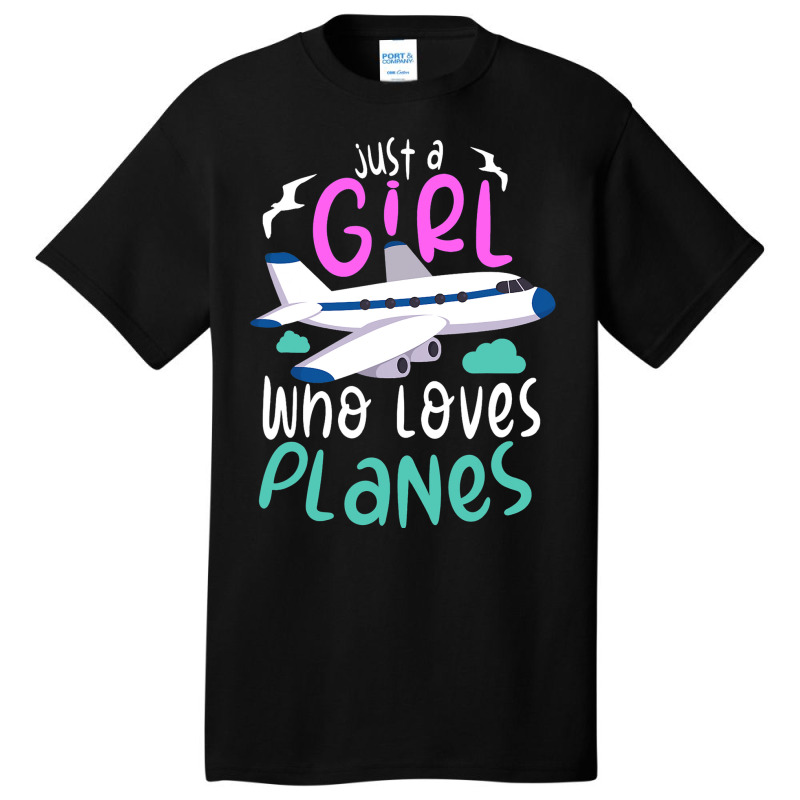 Pilot Aviation Airplane Airline Future Pilots Basic T-shirt | Artistshot