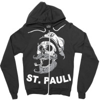 Saint Pauli Sailor Sailor Skull Hamburg Zipper Hoodie | Artistshot