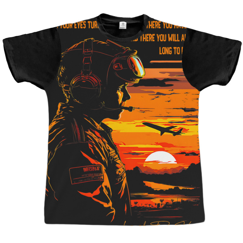 Pilot Aviation Airplane Airline Helicopter Jet And Graphic T-shirt | Artistshot