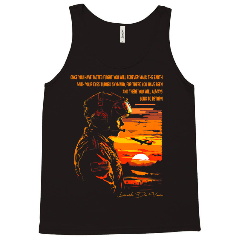 Pilot Aviation Airplane Airline Helicopter Jet And Tank Top | Artistshot