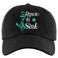 Refuse To Sink Anchor Sailor Summer Kids Cap | Artistshot