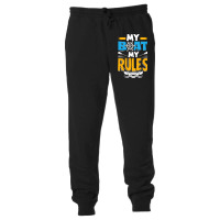 My Boat My Rules For A Seaman Sailor Maritime Unisex Jogger | Artistshot