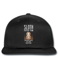 Pottery Ceramics Artist Sloth Sloth Pottery Team S Printed Hat | Artistshot