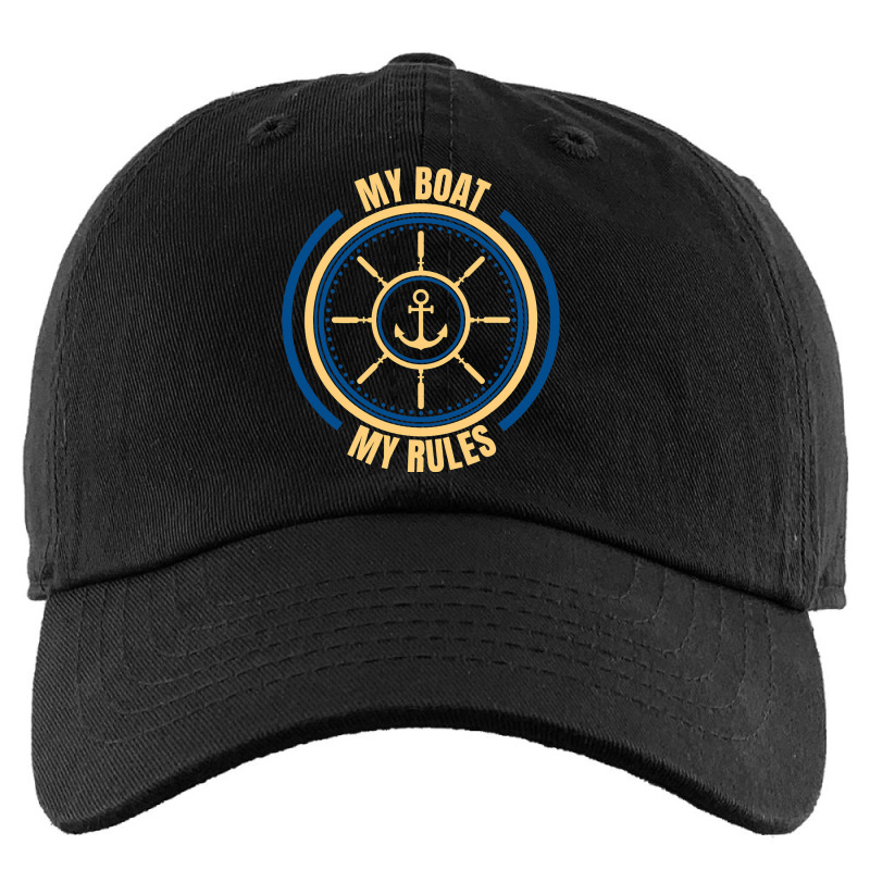 My Boat My Rules Seaman Sailor Mariner Seafarer Oc Kids Cap | Artistshot