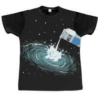 Milky Way Funny Cute Space Astronomy Galaxy Pun Gr Graphic T-shirt | Artistshot