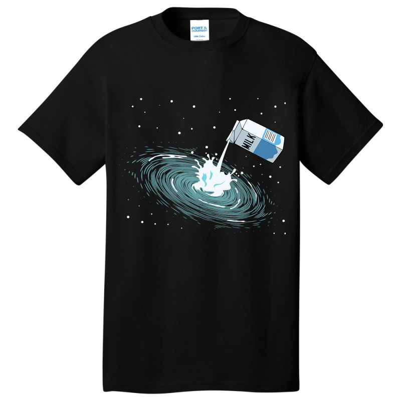 Milky Way Funny Cute Space Astronomy Galaxy Pun Gr Basic T-shirt by LizzyLafountain | Artistshot