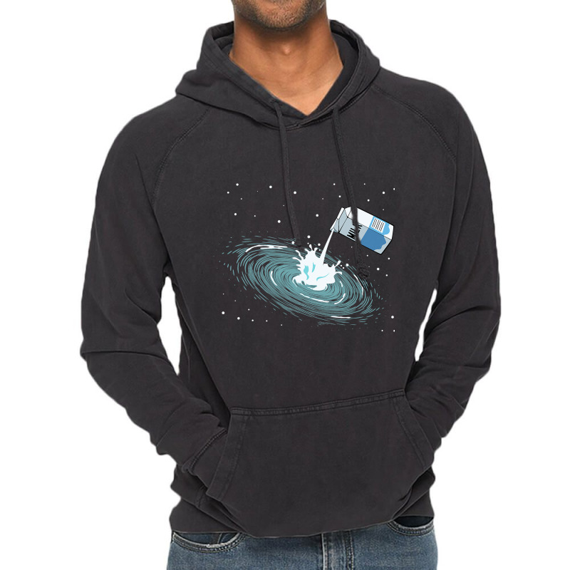 Milky Way Funny Cute Space Astronomy Galaxy Pun Gr Vintage Hoodie by LizzyLafountain | Artistshot