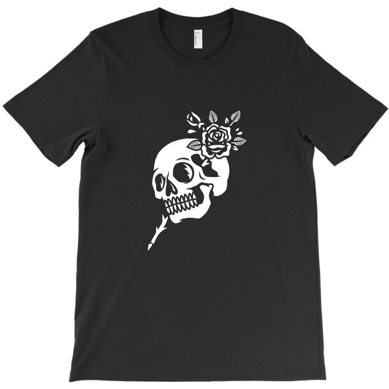 Skull Rose Art T-shirt | Artistshot