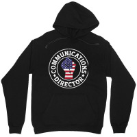 Patriotic 4th July Writer Communications Director Unisex Hoodie | Artistshot