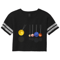 Planets Pendulum Solar System Space Science Astron Scorecard Crop Tee | Artistshot