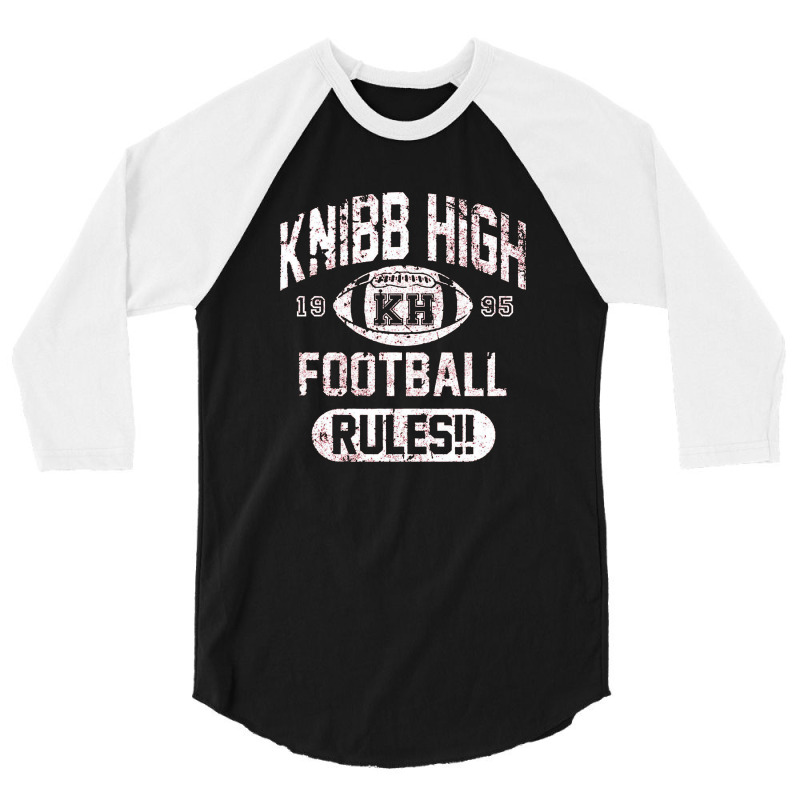 Custom Knibb High Football Rules 3/4 