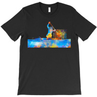 Kayak T  Shirt Kayak In Watercolor T  Shirt (1) T-shirt | Artistshot