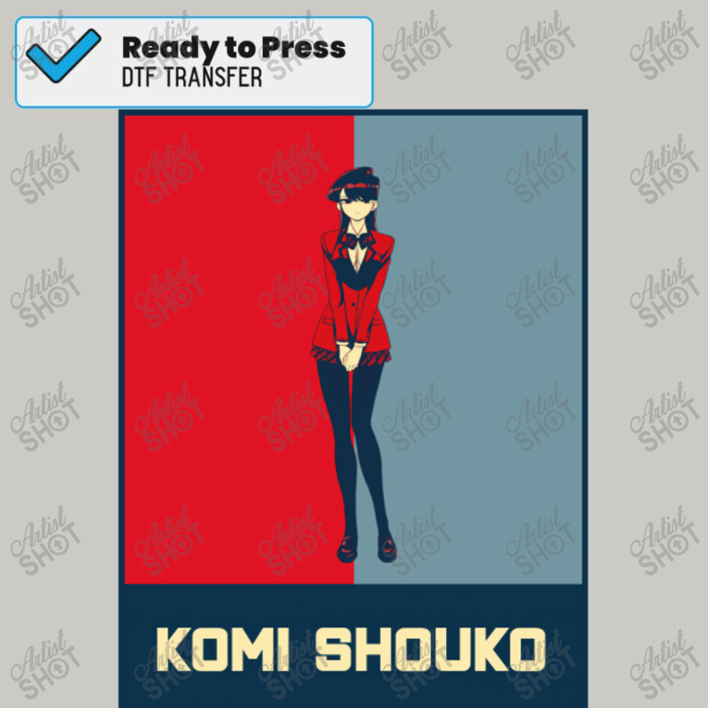 Komi Can't Communicate Komi San Retro Komi Shouko Poster Dtf Transfer 