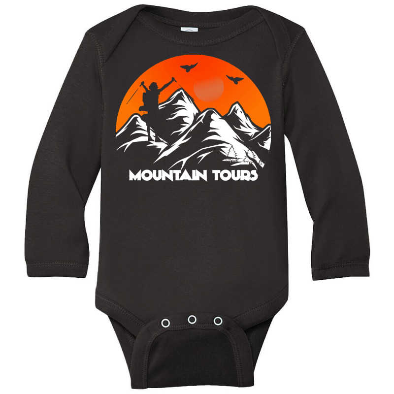 Mountain Tours T  Shirtmountain Tours T  Shirt Long Sleeve Baby Bodysuit by trent60584 | Artistshot