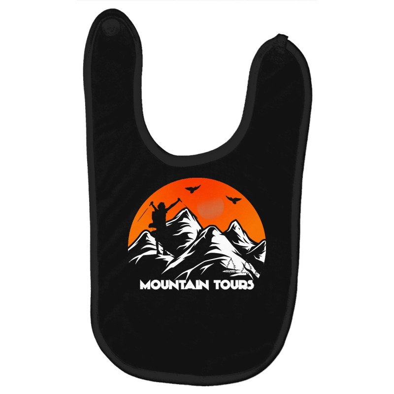 Mountain Tours T  Shirtmountain Tours T  Shirt Baby Bibs by trent60584 | Artistshot