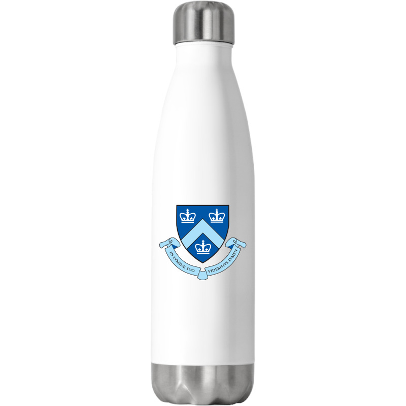 Custom Columbia University Stainless Steel Water Bottle By Cm-arts -  Artistshot