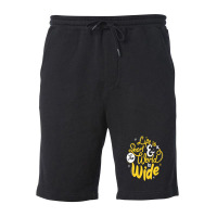 Life Is Short And The World Is Wide Fleece Short | Artistshot