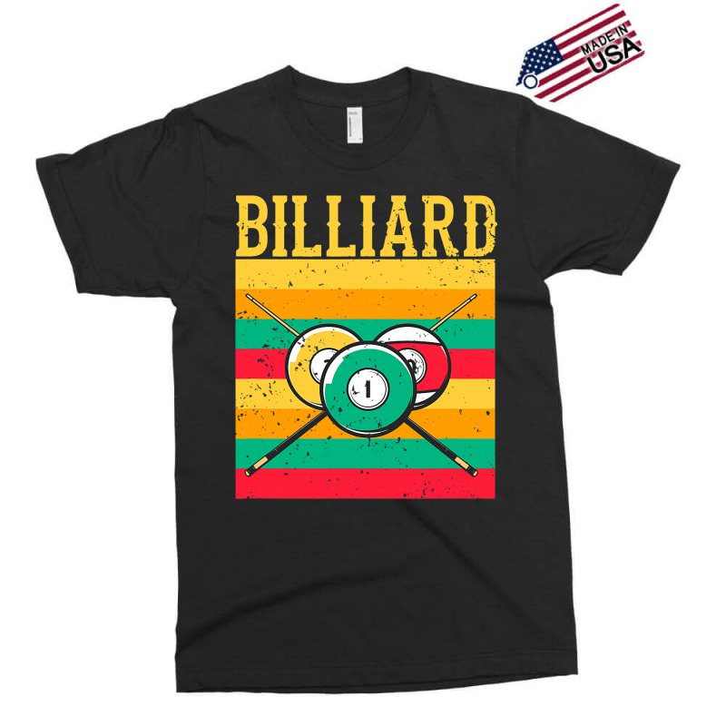 Retro Billiard Table 8ball Vintage Pool Snooker Pl Exclusive T-shirt | Artistshot