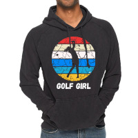 Retro Golf Sport T  Shirt Golf Girl T  Shirt Vintage Hoodie | Artistshot