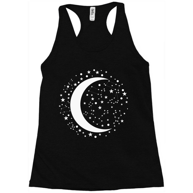 Stargazing Constellation Astronomy Lover Racerback Tank by AleaAlmondz | Artistshot