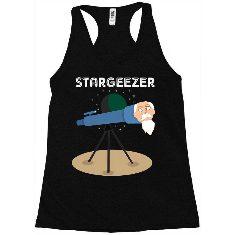 Stargeezer Funny Stargazing Astronaut Astronomy Gi Racerback Tank by GiovayPool | Artistshot