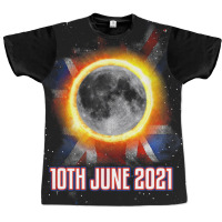 Total Partial Eclipse Shirt June 10 Uk British Lun Graphic T-shirt | Artistshot