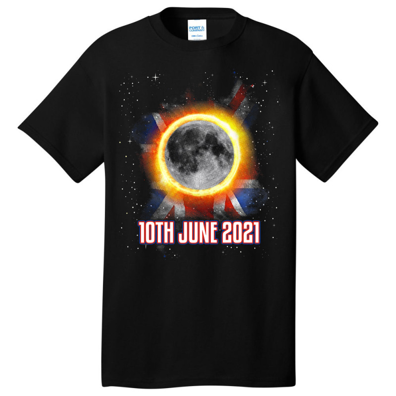 Total Partial Eclipse Shirt June 10 Uk British Lun Basic T-shirt by MenachemArteaga | Artistshot